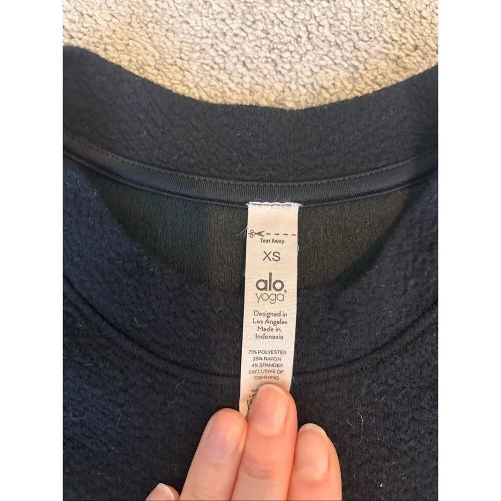 ALO Snuggle Up Long Sleeve, XS $158 A50